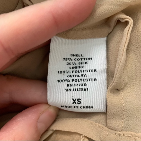 Neiman Marcus x Target Lela Rose Silk and Crochet Floral Top Black and Nude - Picture 5 of 6